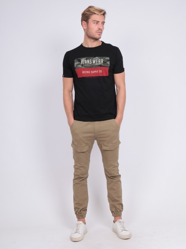 T-shirt col rond NALTINO -...