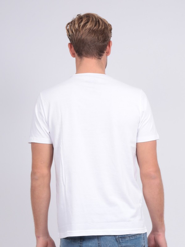 T-shirt col rond pur coton...