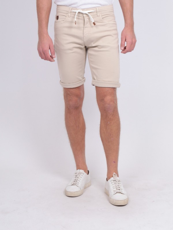 Bermuda chino BANDAL - Écru