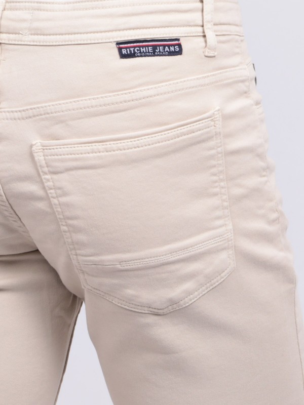 Bermuda chino BANDAL - Écru