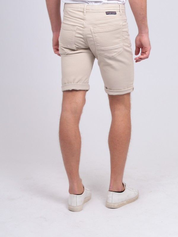 Bermuda chino BANDAL - Écru