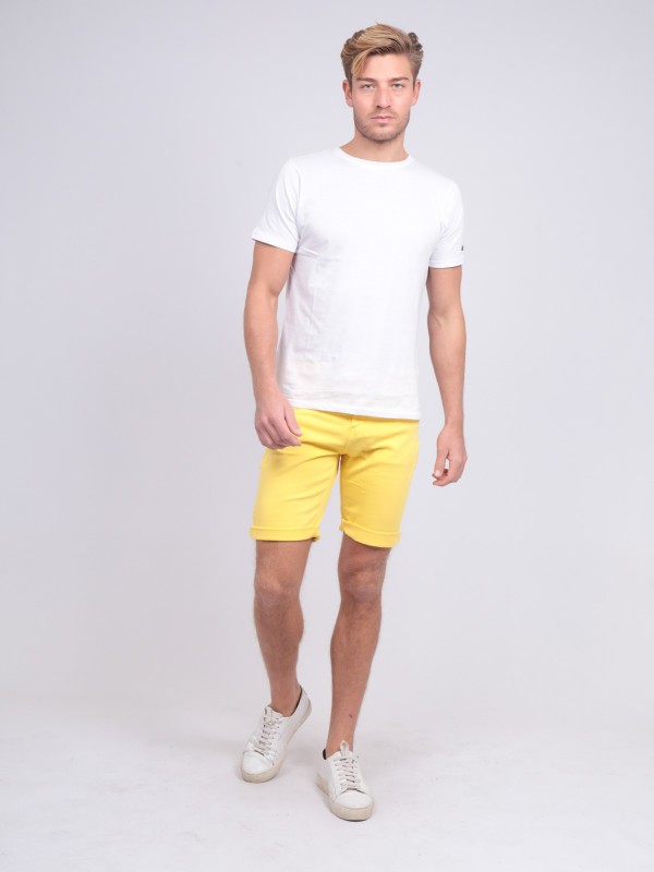 Bermuda chino BANDAL - Jaune
