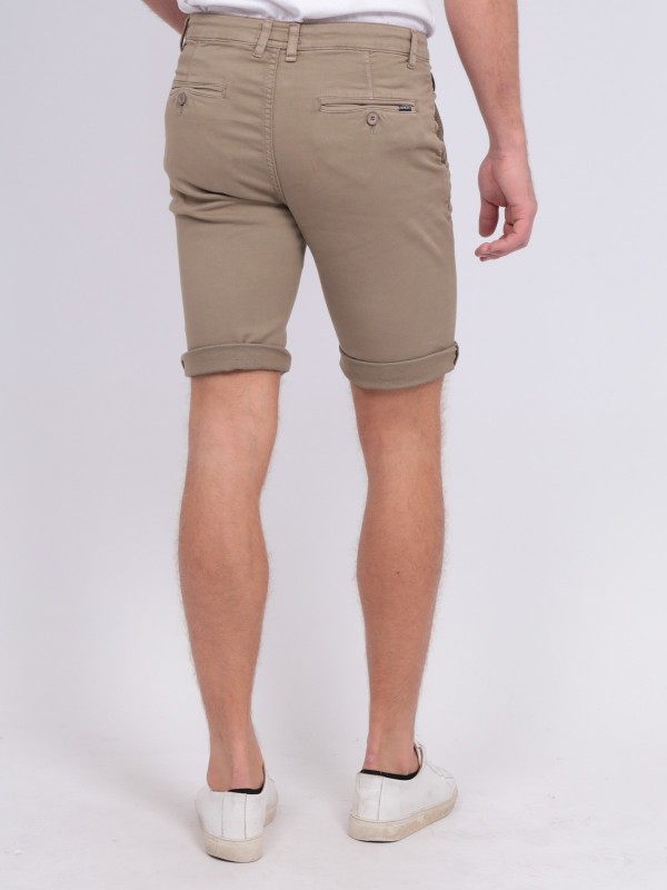 Bermuda chino BAVOLTA - Marron