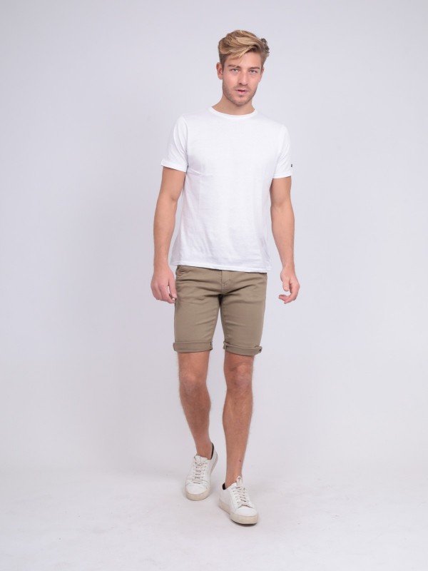 Bermuda chino BAVOLTA - Marron