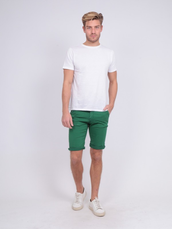 Bermuda chino BAVOLTA - Vert