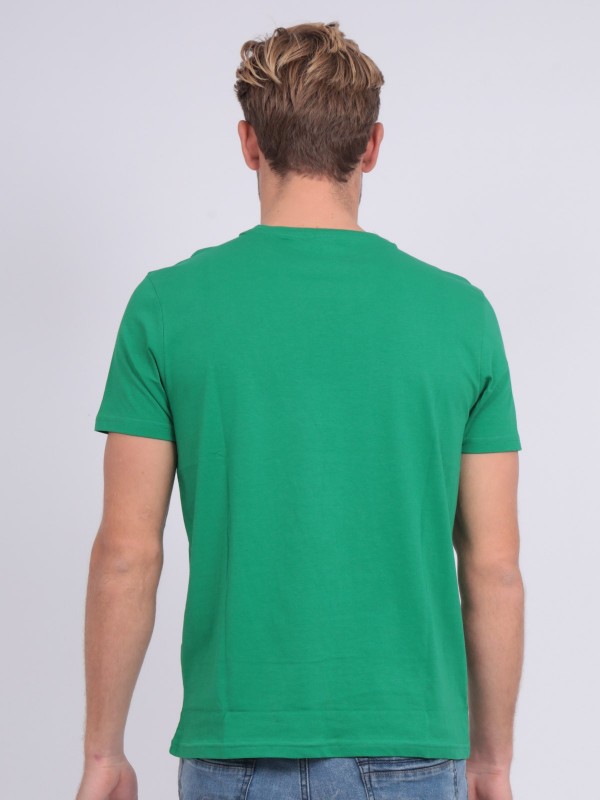 T-shirt col rond NUCLA - Vert