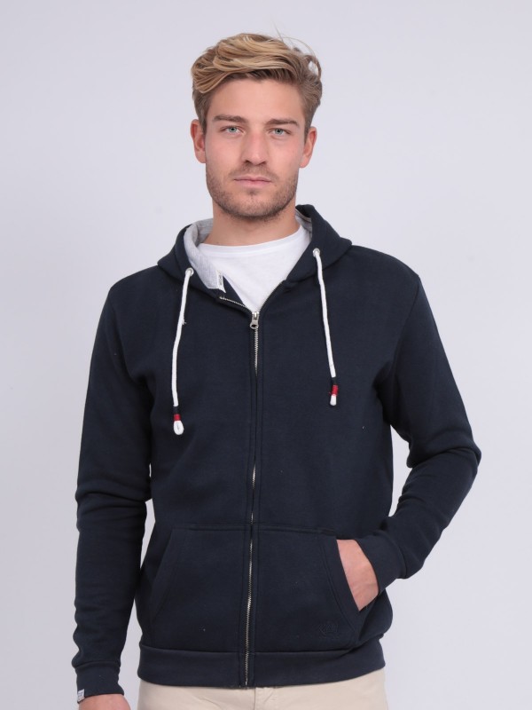 Sweat zippé capuche WAMS -...