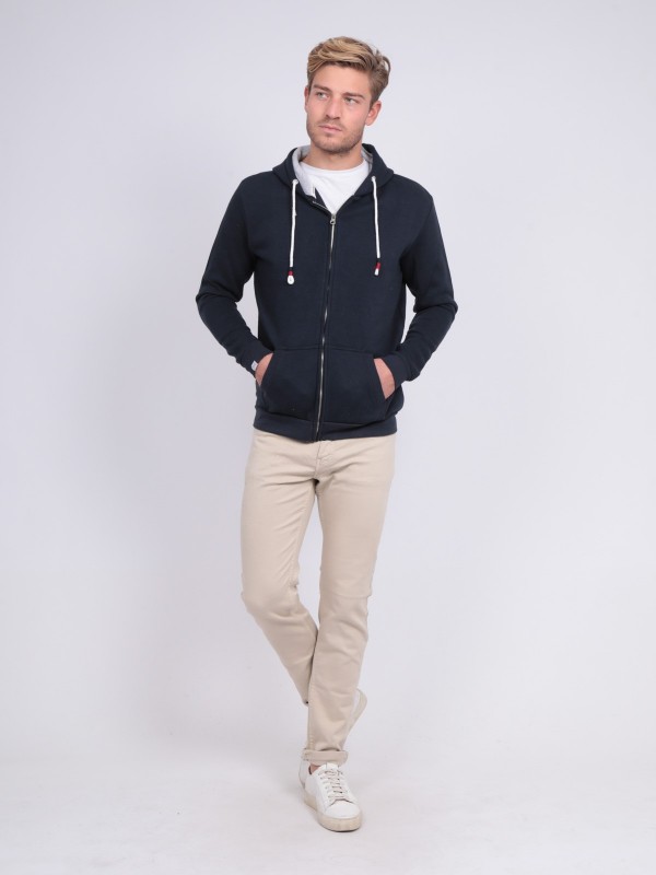 Sweat zippé capuche WAMS -...