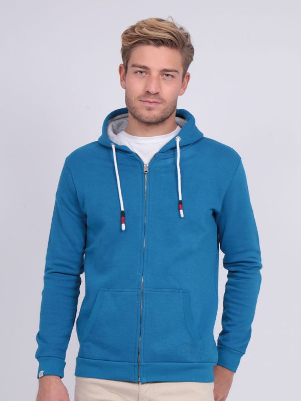 Sweat zippé capuche WAMS -...