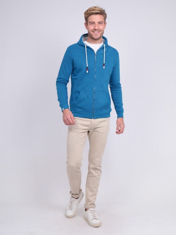 Sweat zippé capuche WAMS -...