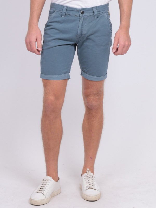 BERMUDA CHINO BILLIT - Bleu