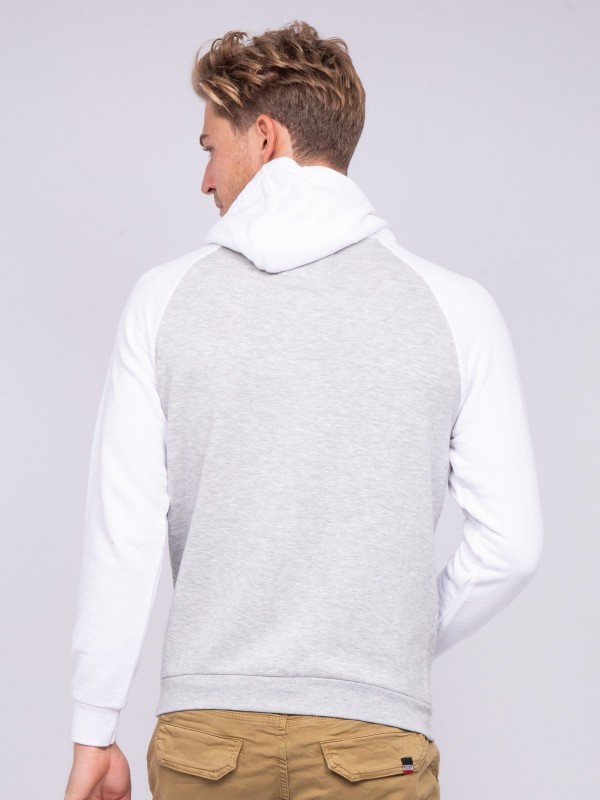 Sweat capuche WANDATY - Blanc