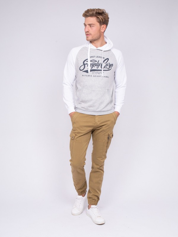 Sweat capuche WANDATY - Blanc