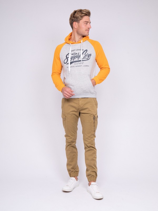 Sweat capuche WANDATY - Orange