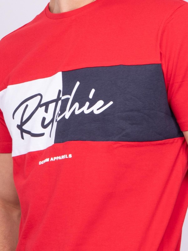 T-shirt col rond pur coton...