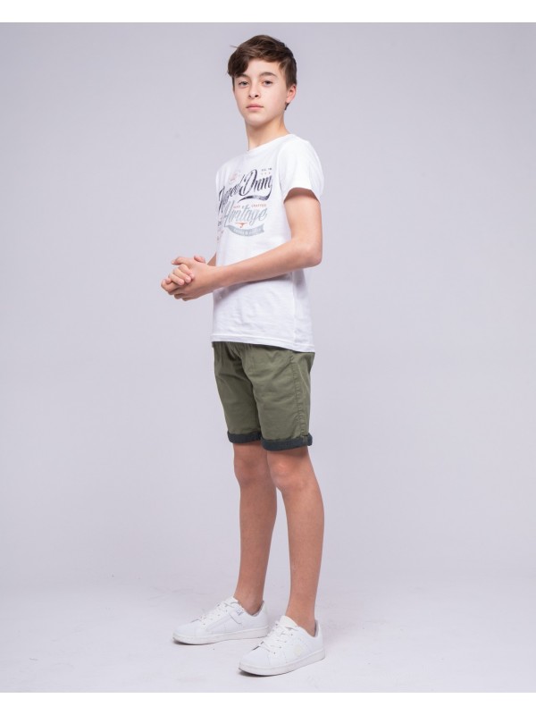 Bermuda chino BARNAS-J - Kaki