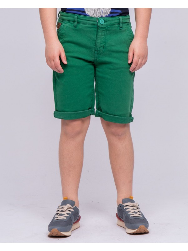 Bermuda chino BAVOLTA-J - Vert