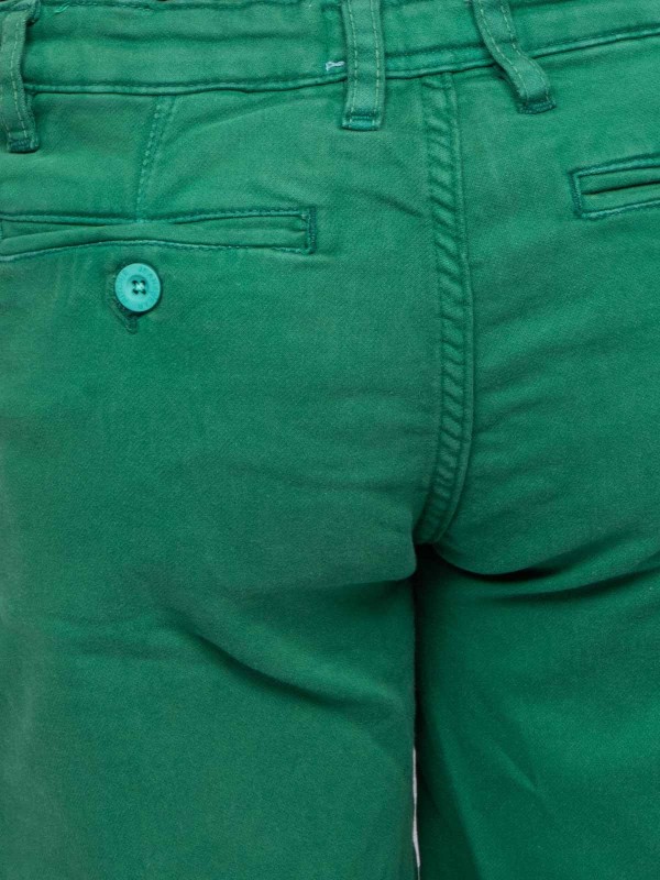 Bermuda chino BAVOLTA-J - Vert