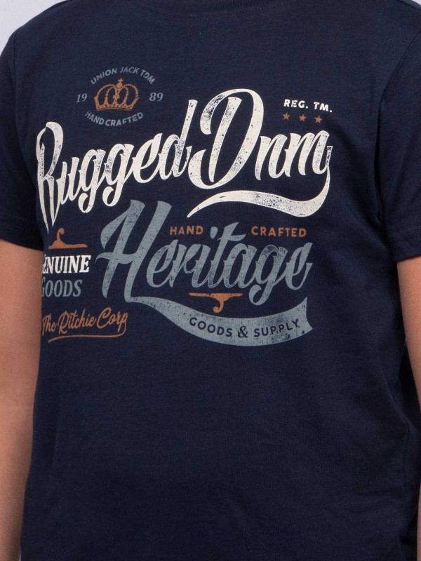 T-shirt col rond pur coton...