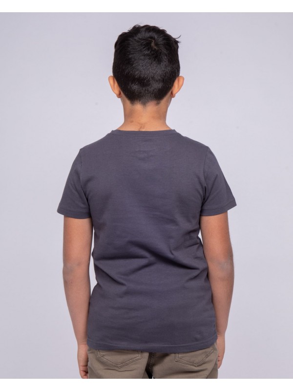 T-shirt col rond pur coton...