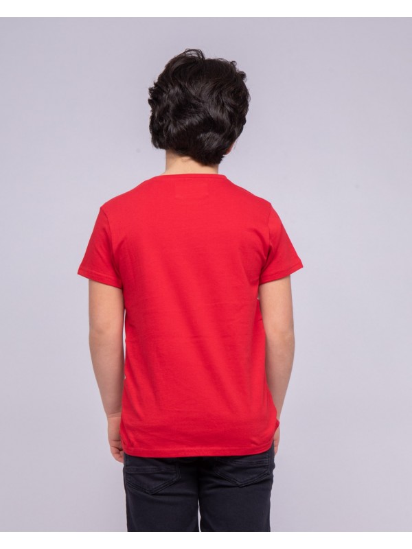 T-shirt col rond pur coton...