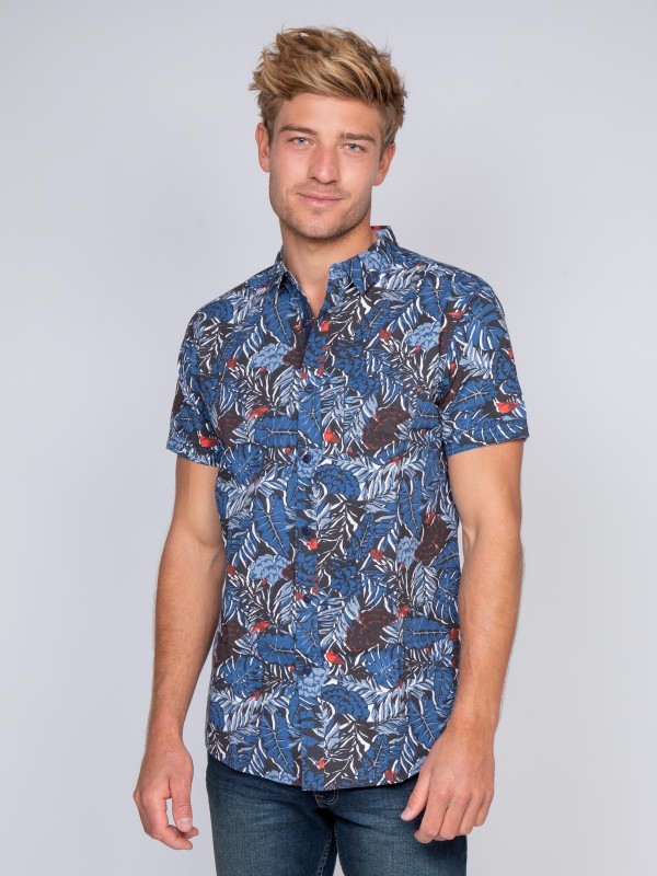 Chemise manches courtes pur...