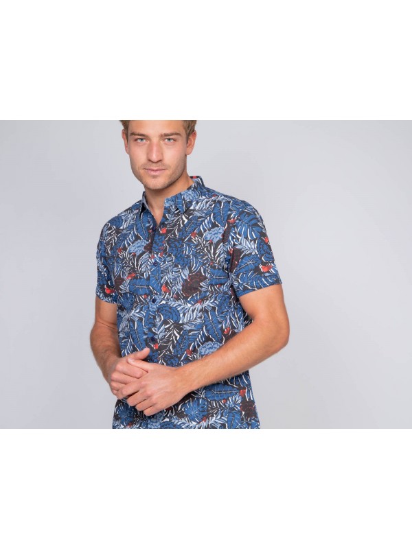 Chemise manches courtes pur...