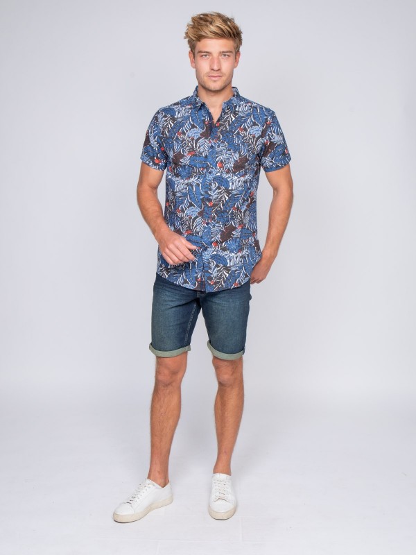 Chemise manches courtes pur...