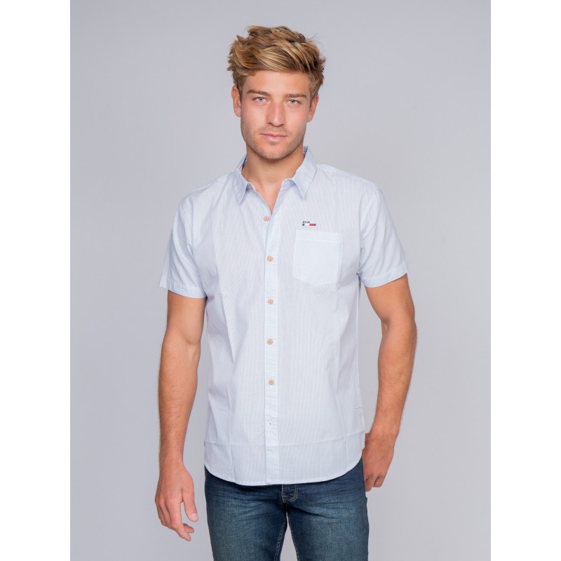 Chemise manches courtes rayures DIGOR