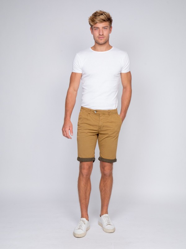 Bermuda chino BARNAS - Cognac