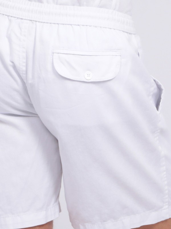 SHORT CASSIS - Blanc