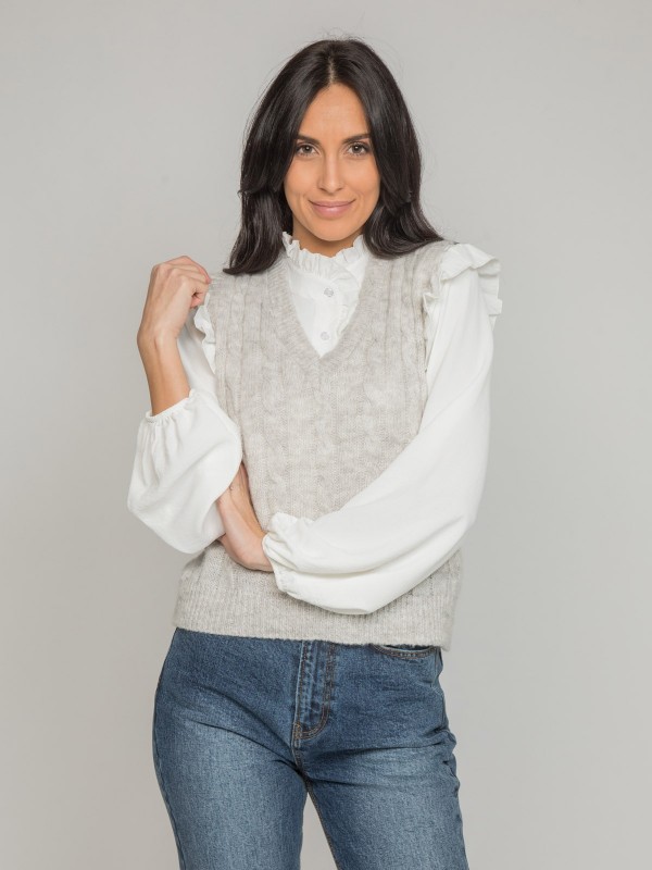 Pull sans manches KASTEL -...