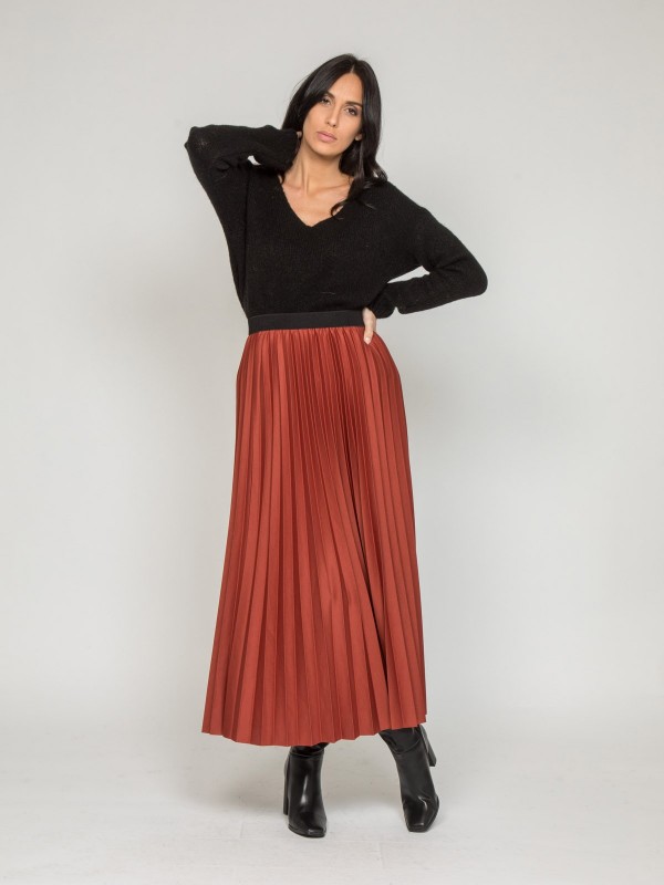 Pull col V KYO - Noir