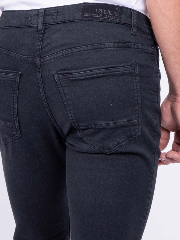 Pantalon 5 poches VAAS - Noir