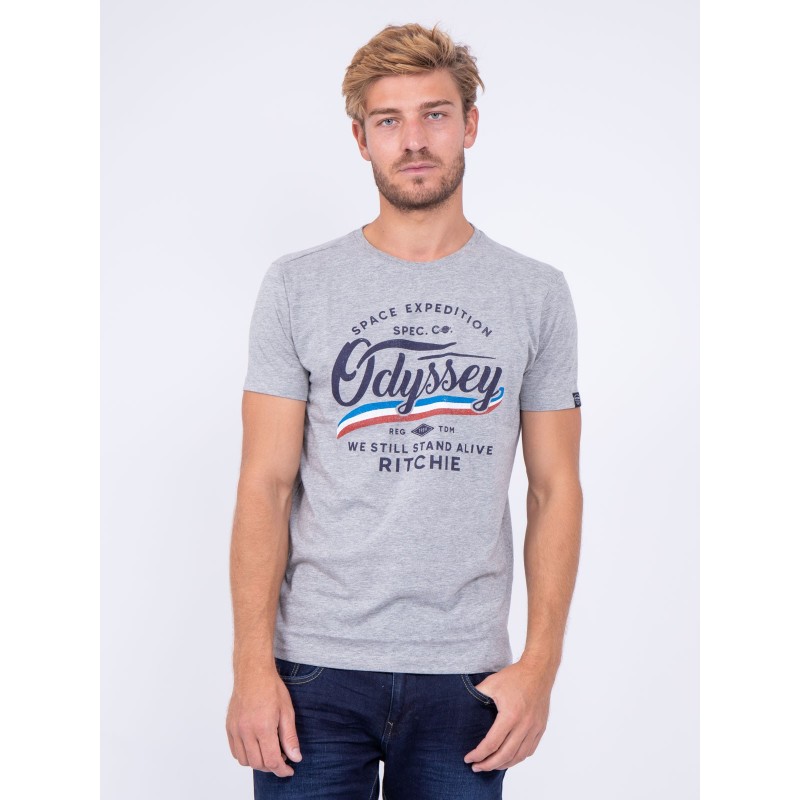T-shirt col rond pur coton JOUFAX