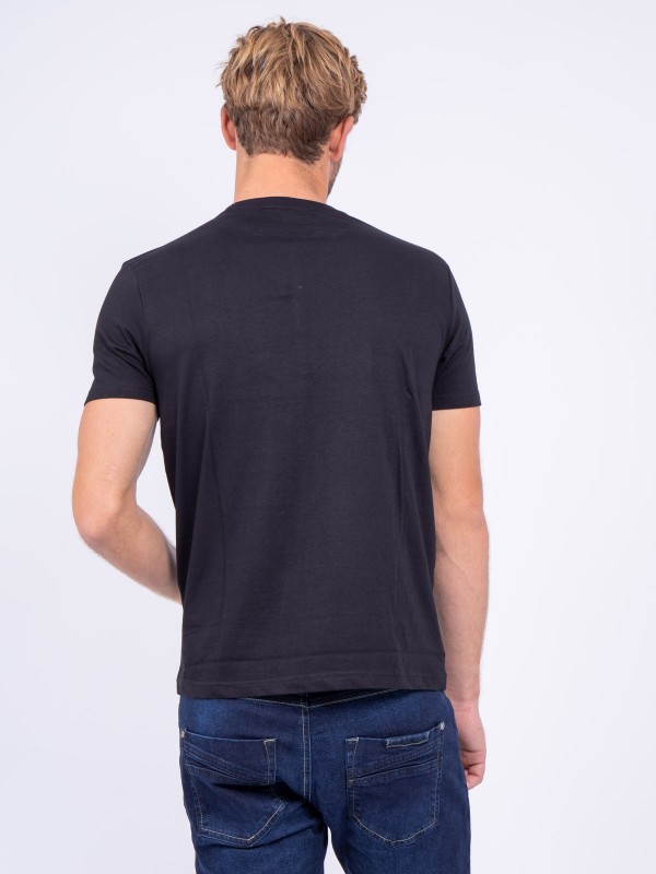 T-shirt col rond pur coton...