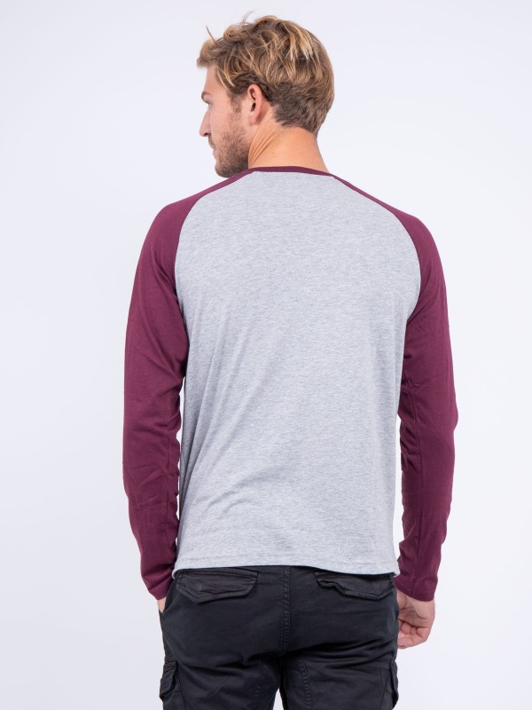 T-shirt manches longues col...