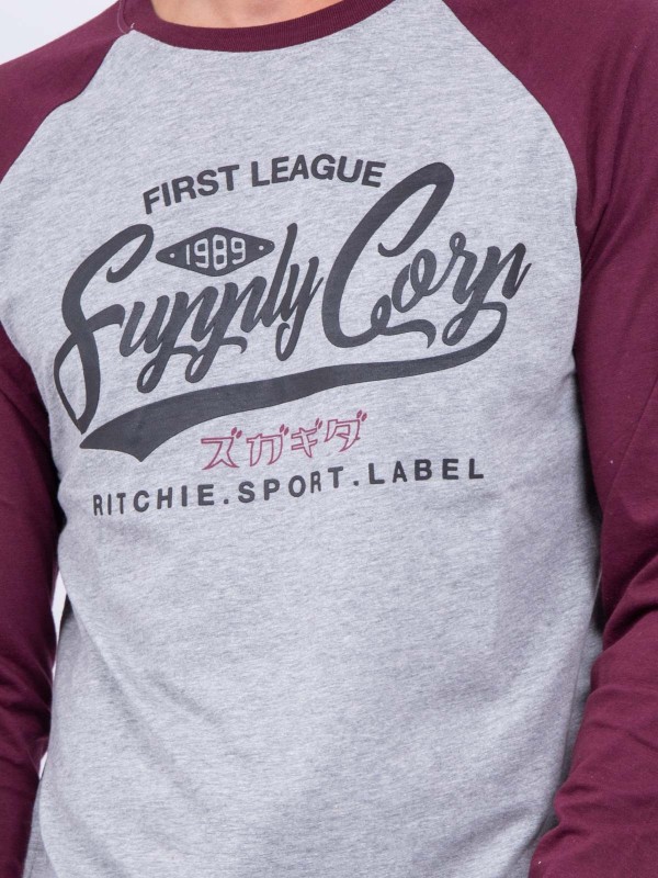 T-shirt manches longues col...