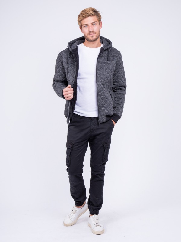 Blouson capuche ZOLANDO - Noir