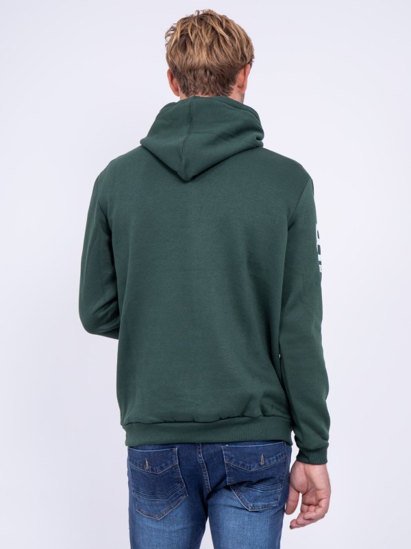 Sweat capuche WARLUZ - Vert