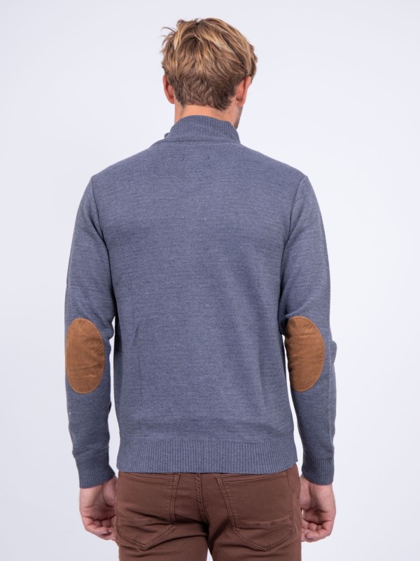 Gilet zippé col montant...