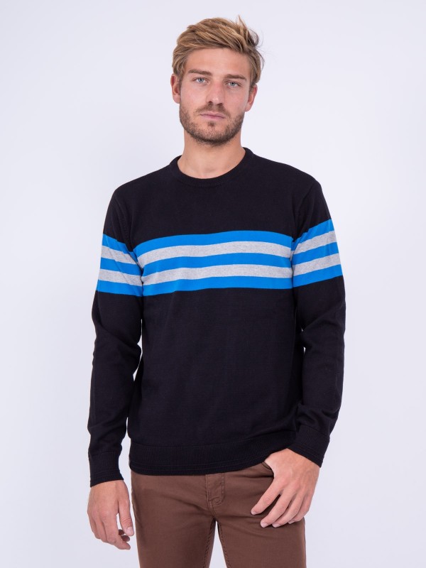Pull col rond pur coton LIMOGE