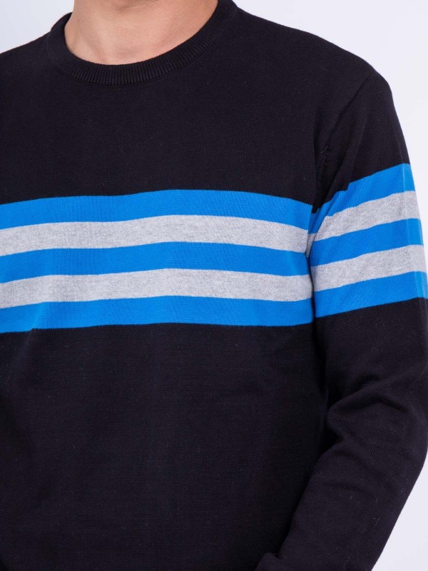 Pull col rond pur coton LIMOGE