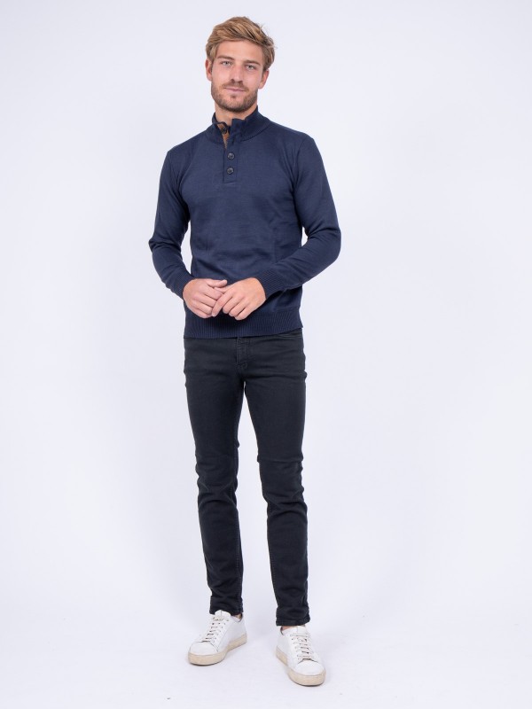 Pull col montant boutons...