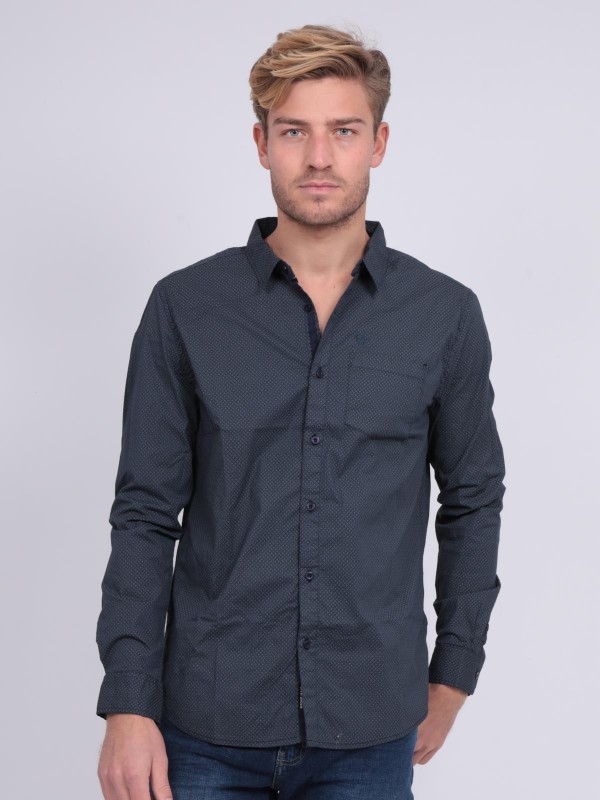 Chemise manches longues...
