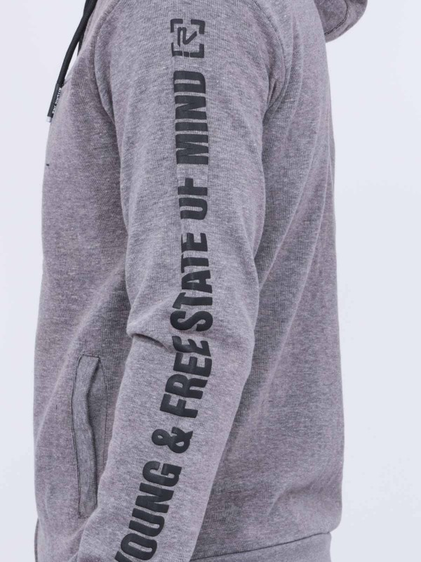 Gilet capuche WASTEN - Gris