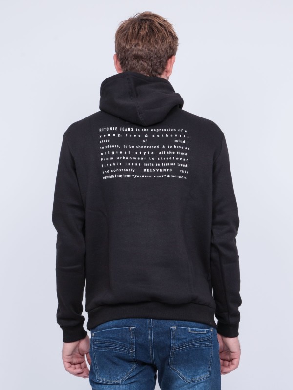 Sweat capuche WYLDER - Noir