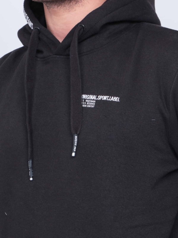 Sweat capuche WYLDER - Noir