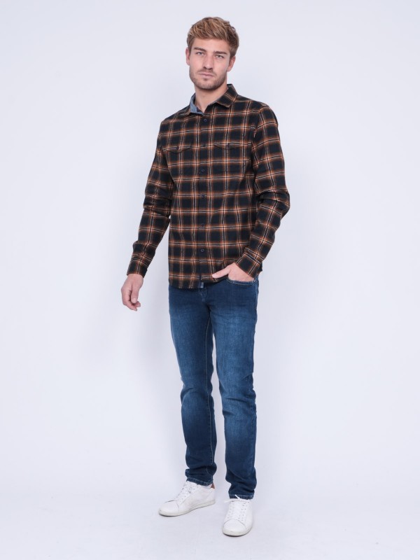 Chemise manches longues...