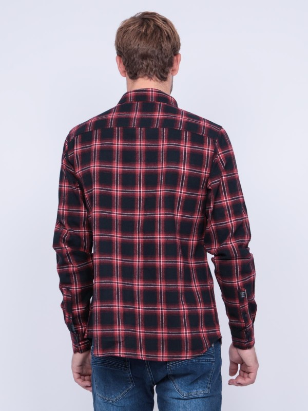 Chemise manches longues...